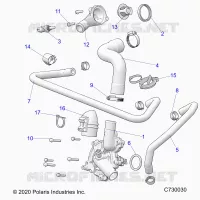 MOTORE, WATERPUMP AND BYPASS