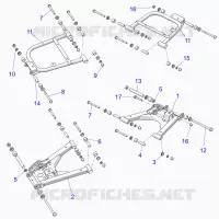 SOSPENSIONE POSTERIORE CONTROL ARMS