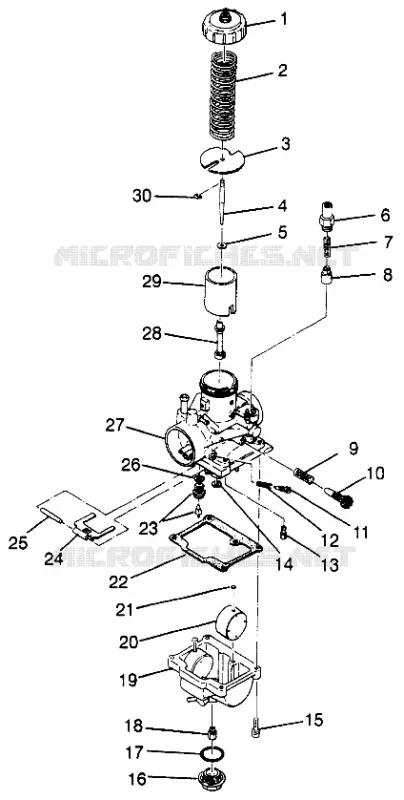 CARBURATORE (BLAZER) TRAIL BLAZER W97BA25C (4940124012D005)