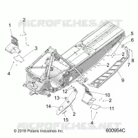 CHASSIS, PROTEZIONE FRIZIONE/FOOTRESTS/RUNNING BOARDS