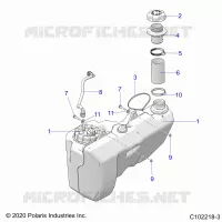 SISTEMA DI ALIMENTAZIONE CARBURANTE, FUEL TANK
