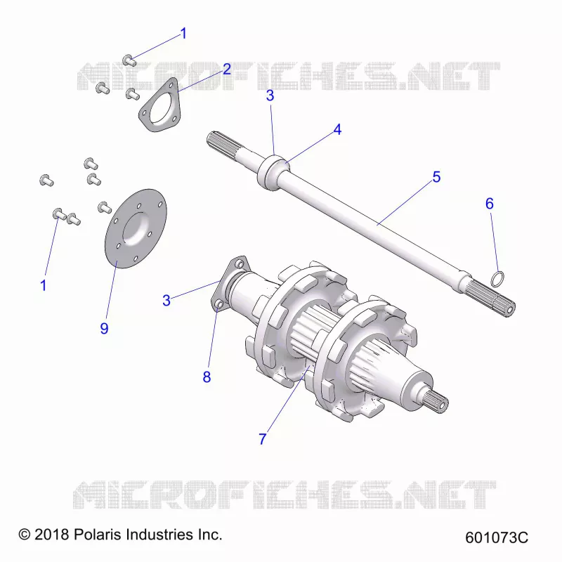 DRIVE TRAIN, JACKSHAFT AND ALBERO DI TRASMISSIONE
