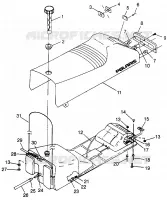 SEDILE   SERBATOIO DI GAS XLT LTD SP 0973776 (4940074007A006)