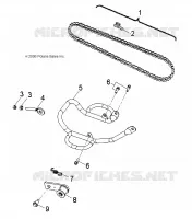 TRASMISSIONE, DRIVE CHAIN AND GUARD