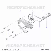 MOTORE, WATERPUMP IMPELLER AND COVER
