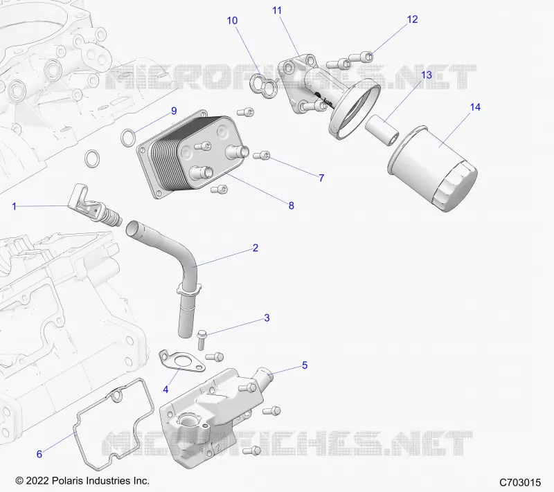ENGINE, ASTA E OLIO FILTRO