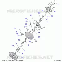 TRASMISSIONE, PRIMARY CLUTCH