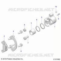 BRAKES, PINZA POSTERIORE