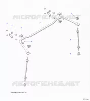 SUSPENSION, REAR BARRA DI STABILIZZAZIONE