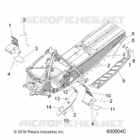 CHASSIS, CLUTCH GUARD/POGGIAPIEDIS/RUNNING BOARDS
