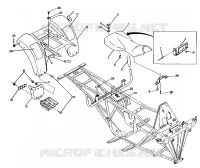 POSTERIORE CABINA DI MONTAGGIO 250 4x6 / W928627 (4922902290002A)