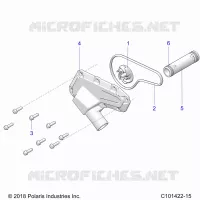 MOTORE, WATERPUMP IMPELLER AND COVER