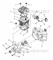 CARTER and CILINDRO STARLITE GT / 0933127 (4923232323028A)