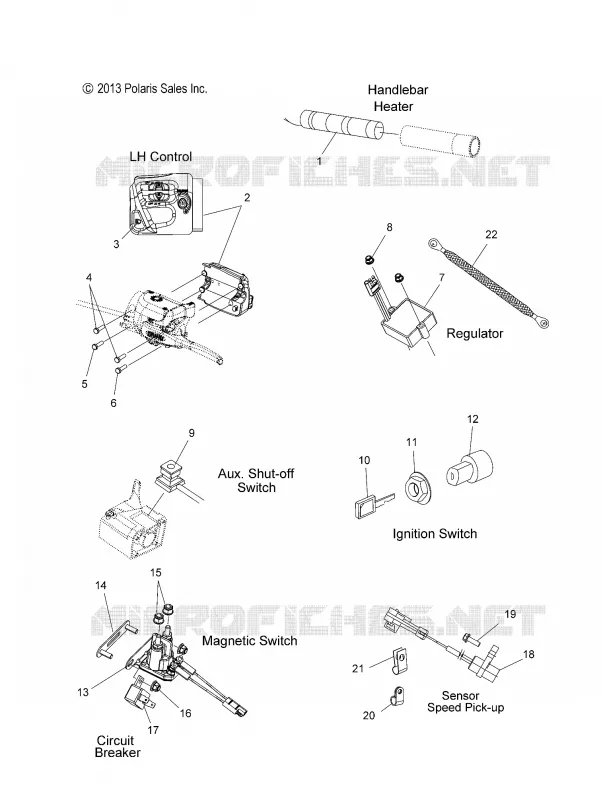 ELETTRICO, SWITCHES AND COMPONENTS