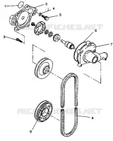 POMPA DELL'ACQUA XLT E940767,  XLT SP E940667    XLT SKS E940567 (49274227420034)