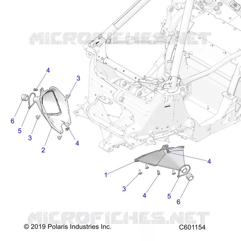 TELAIO, TIE ROD BOOT ASM.