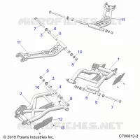 SOSPENSIONE POSTERIORE CONTROL ARMS