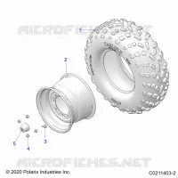 RUOTAS, REAR TIRE