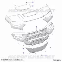 CAPPUCCIO AND FRONT FASCIA