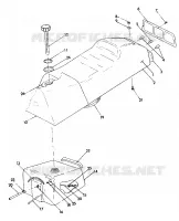 SEDE/SERBATOIO DI GAS ASSEMBLY 440 XCR (4921352135003A)