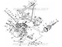 MONTAGGIO DEL MOTORE Sport 400L W948540 (4927232723A008)