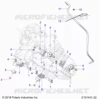 ENGINE, MOUNTING AND TRASMISSIONE MOUNTING