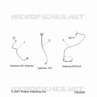 ELETTRICO, GPS HARNESS AND ANTENNA