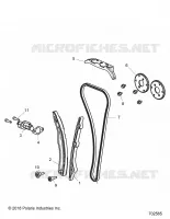 CAM CATENA AND TENSIONER