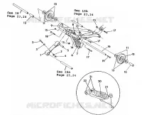 ANTERIORE COPPIA ARM   500 XLT (4921662166025A)