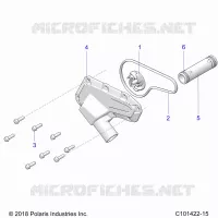 MOTORE, WATERPUMP IMPELLER AND COVER