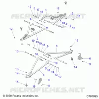 SOSPENSIONI ANTERIORI CONTROL ARMS