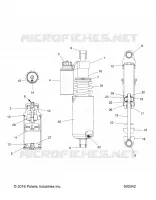 SUSPENSION, SHOCK ANTERIORE TRACK (BLACK)