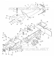 TUNNEL AND SEDE LITE 0963433, EURO LITE E963433 AND LITE DELUXE 0963431 (4931663166A005)