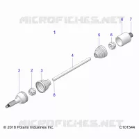 DRIVE TRAIN, POSTERIORE ALBERO