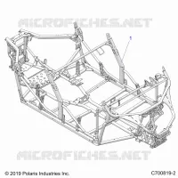 CHASSIS, TELAIO PRINCIPALE