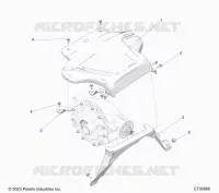 TRASMISSIONE, HEAT SHIELDS