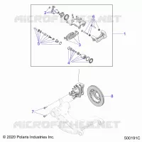 BRAKES, PINZA FRENO POSTERIORE