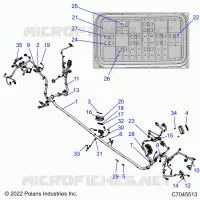 ELETTRICO, WIRE HARNESS, CHASSIS