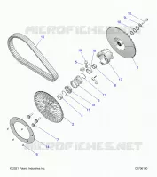 TRASMISSIONE, SECONDARY CLUTCH