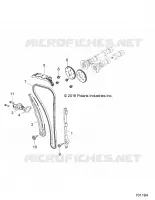 CAM CATENA AND TENSIONER