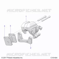 BRAKES, PINZA FRENO ANTERIORE