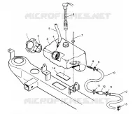 SERBATOIO OLIO ASSEMBLY 2x4 300 W947530 (4926742674A012)