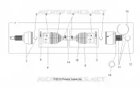 DRIVE TRAIN, DRIVE POSTERIORE ALBERO