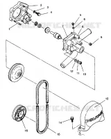 POMPA DELL'ACQUA RXL 0940768 and RXL TOURING 0940869 (4925062506043A)