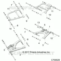SOSPENSIONE POSTERIORE CONTROL ARMS