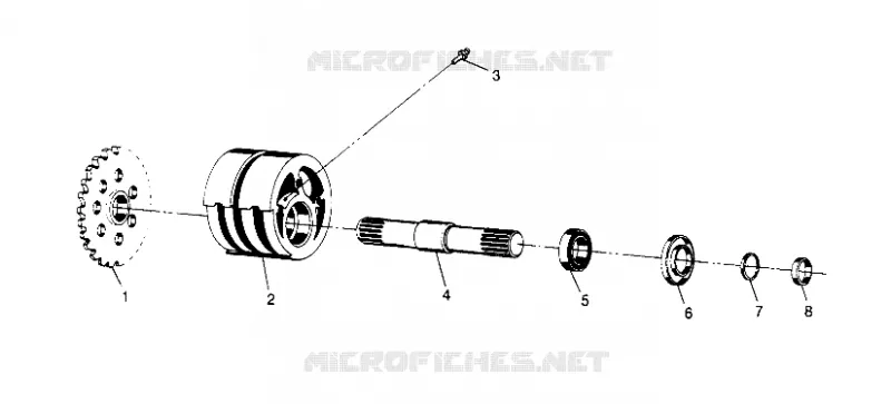 TENSIONE ANTERIORE MONTAGGIO SPORTSMAN 4X4 W948040 (4926842684B002)