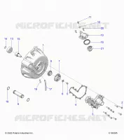 ENGINE, SISTEMA DI RAFFREDDAMENTO AND WATER PUMP