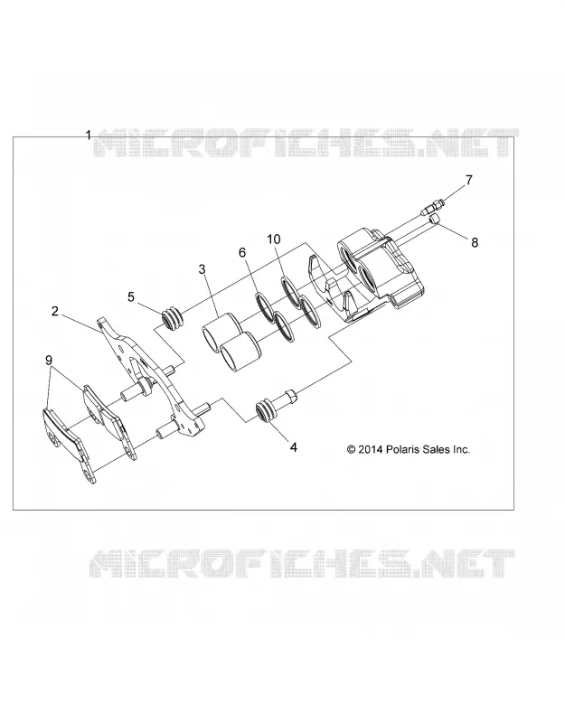 FRENO ANTERIORE CALIPER