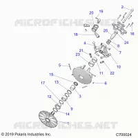 TRASMISSIONE, PRIMARY CLUTCH