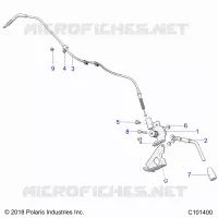 FRENO DI STAZIONAMENTO BRAKE HANDLE
